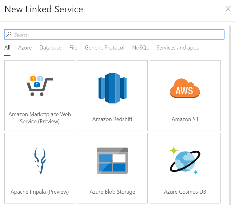 Cosmos Linked Service