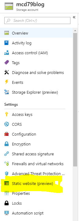 Static Website Preview