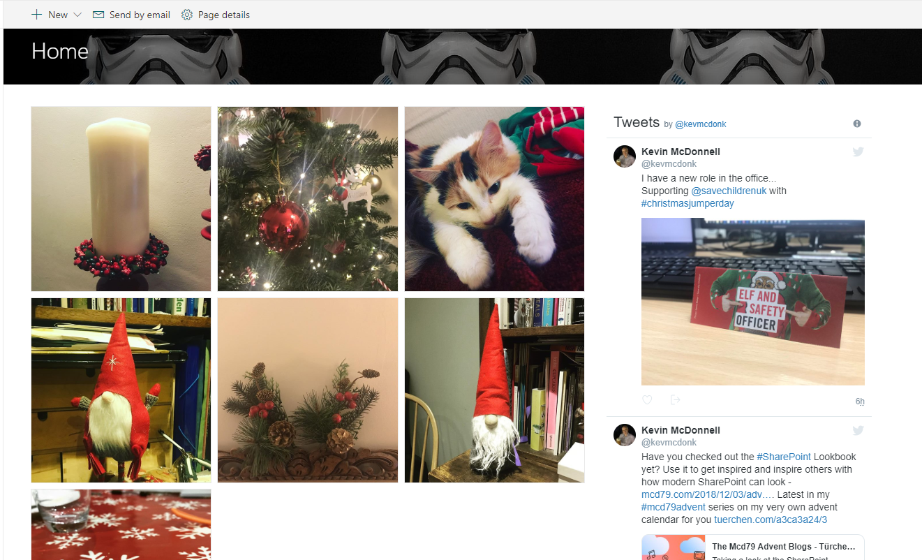 Instagram feed on SharePoint