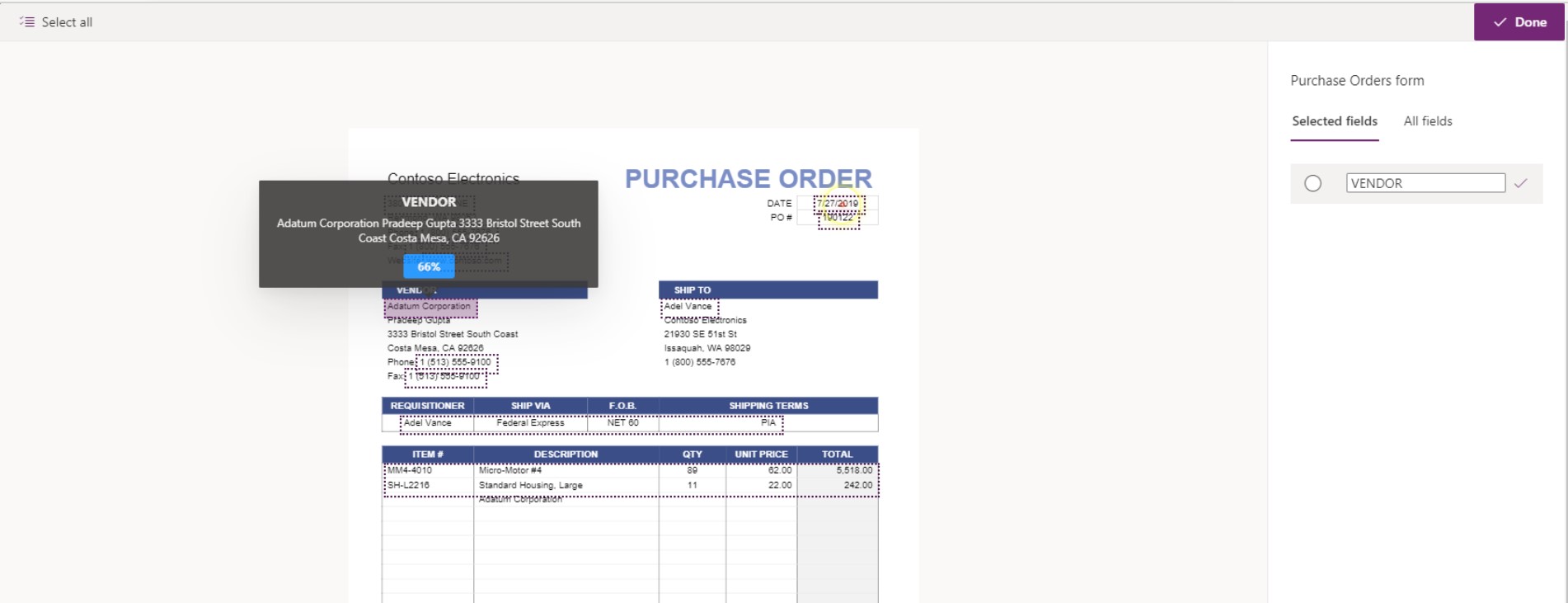Form Processor Example